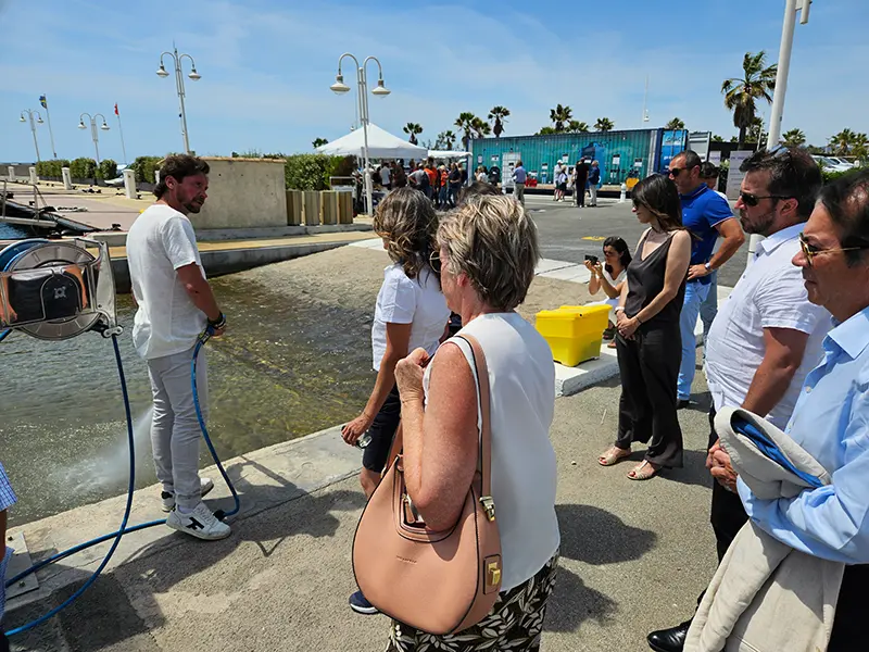 Un dessalinisateur dernière génération à Port Fréjus
