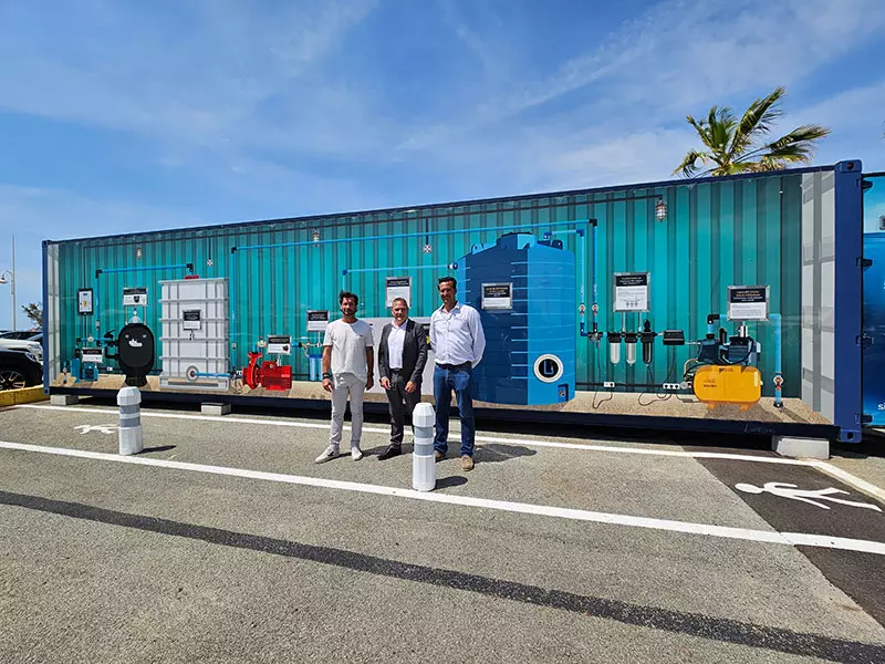 Un dessalinisateur dernière génération à Port Fréjus