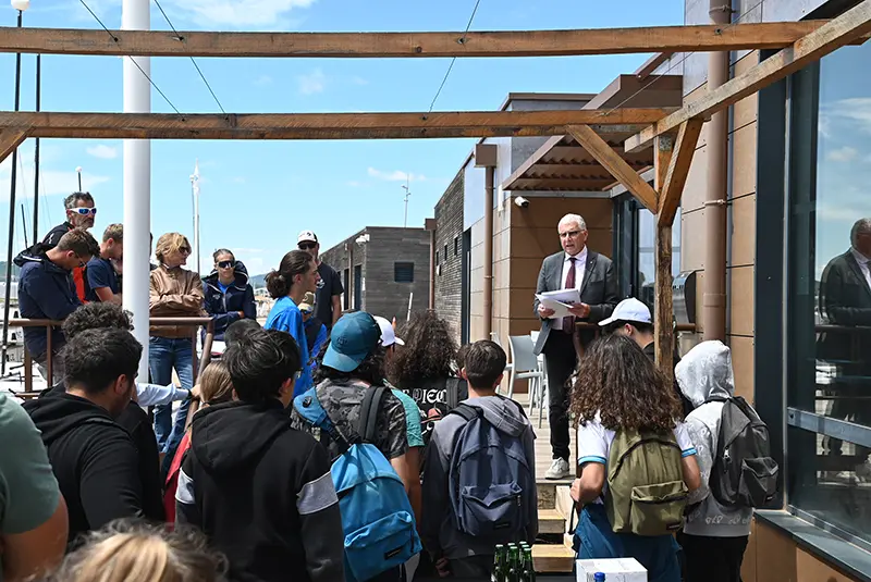 Discours de Patrick Perona aux élèves du lycée Galliéni