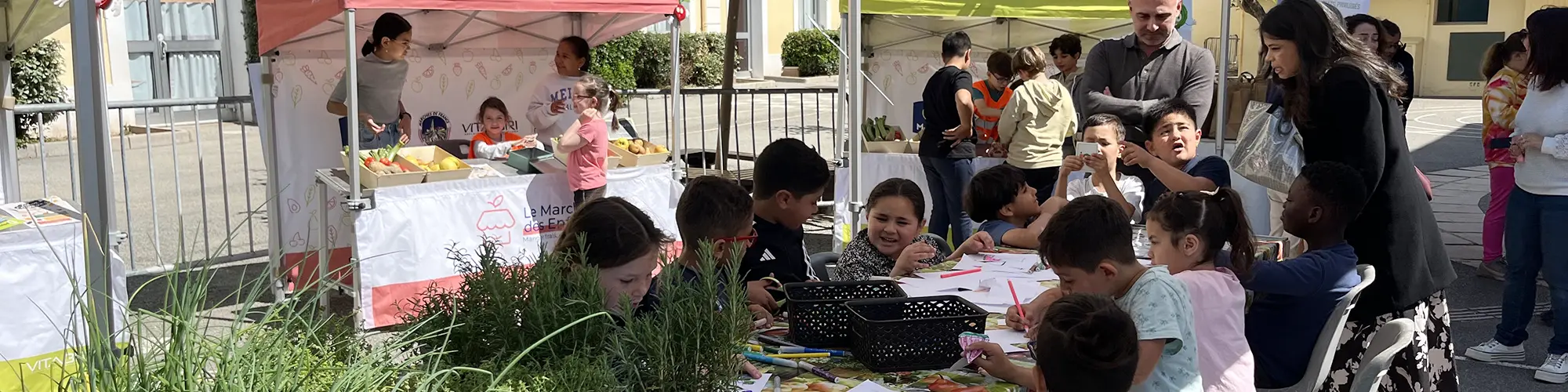 Image d'illustration : Marché des enfants à l’école Turcan