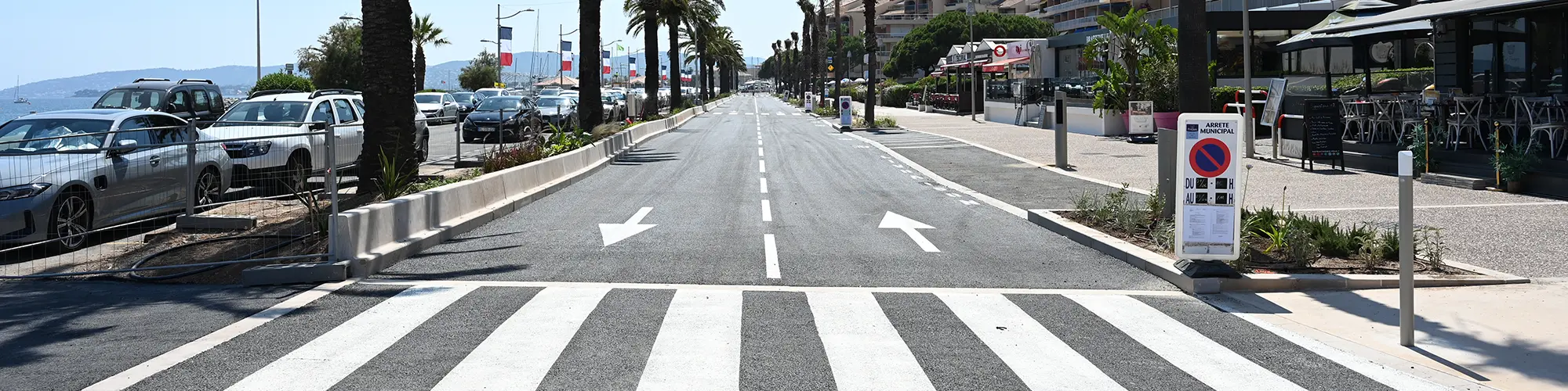 Image d'illustration : Promenade des Bains : la chaussée nord fait peau neuve !