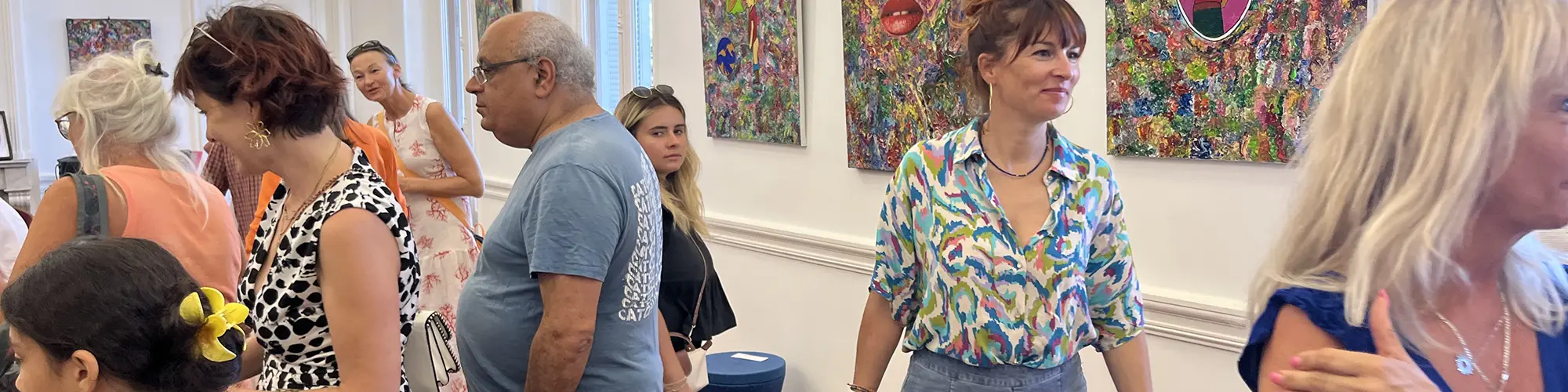Image d'illustration : Vernissage de l’exposition « Murmures et Explosion »