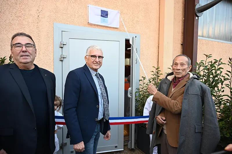 Dénomination officielle du dojo avec Patrick Perona