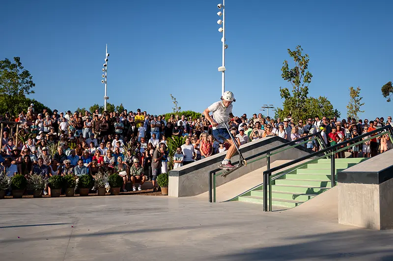 Démonstration trottinette