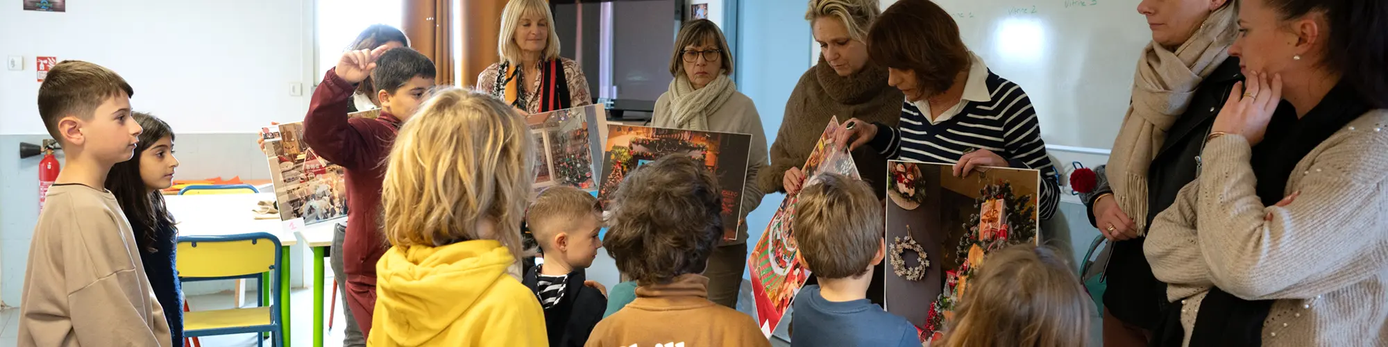 Image d'illustration : Concours des vitrines de Noël : les enfants de Kerjean ont tranché !