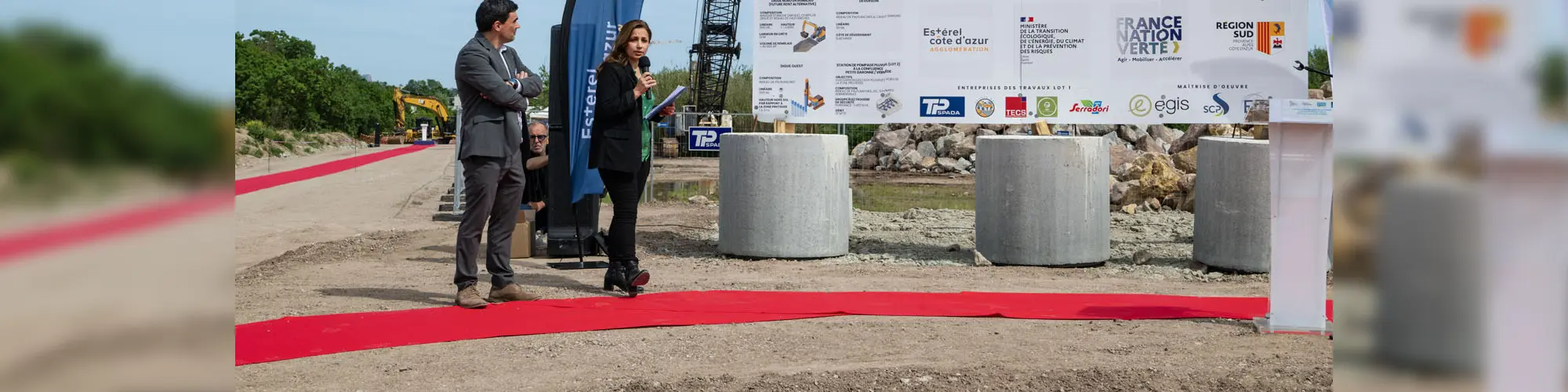 Image d'illustration : Fin des travaux du giratoire et réouverture de la Rue de la Vernède