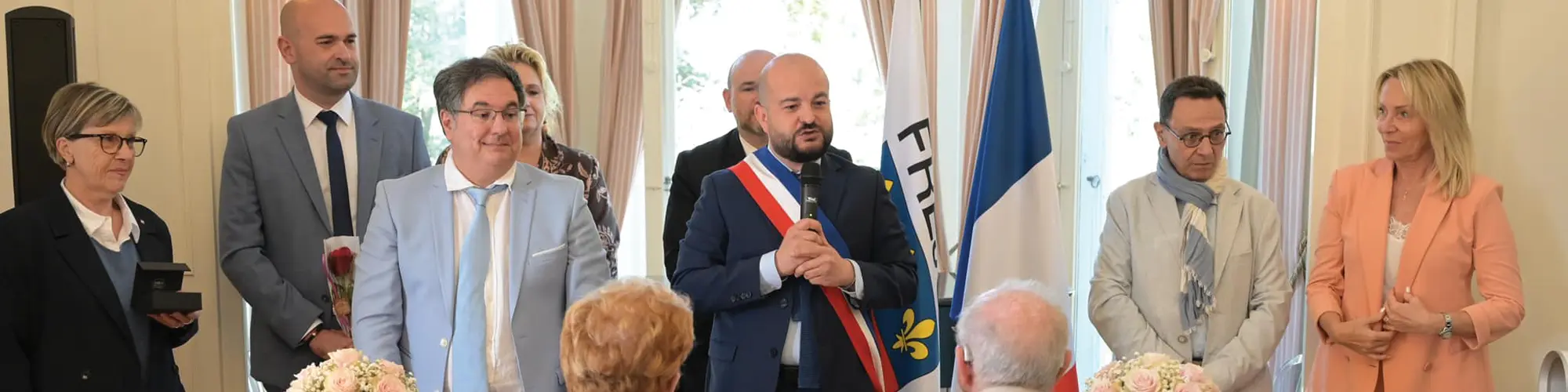 Image d'illustration : Célébration de la cérémonie des anniversaires de mariage