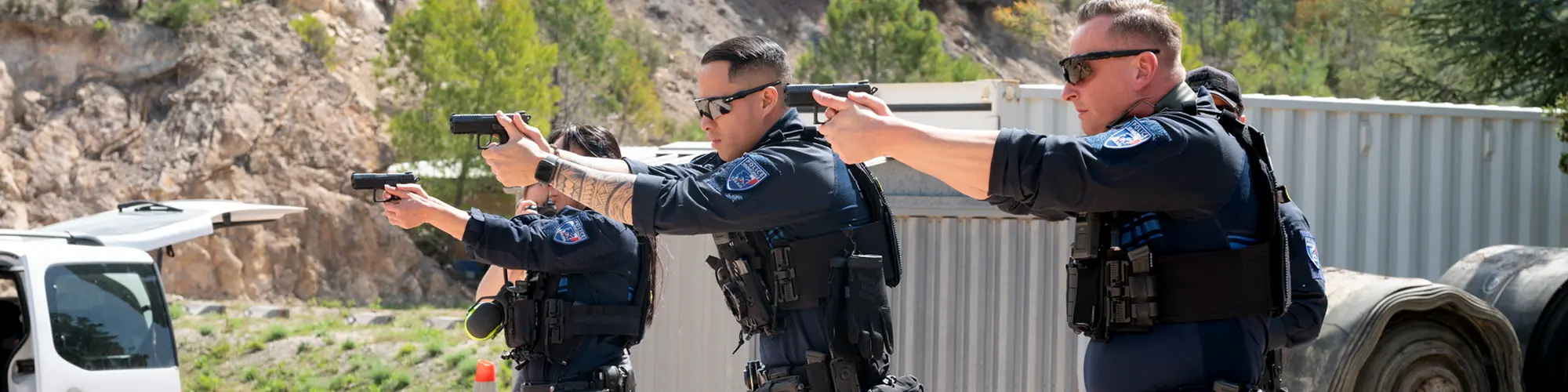 Image d'illustration : Un nouveau stand de tir dédié à la Police municipale