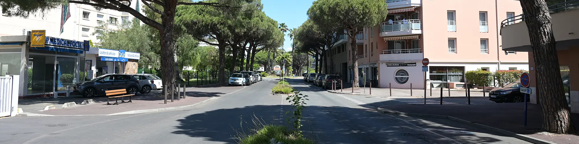 Image d'illustration : Fréjus-plage : aménagement de la rue Roland Garros et optimisation du stationnement