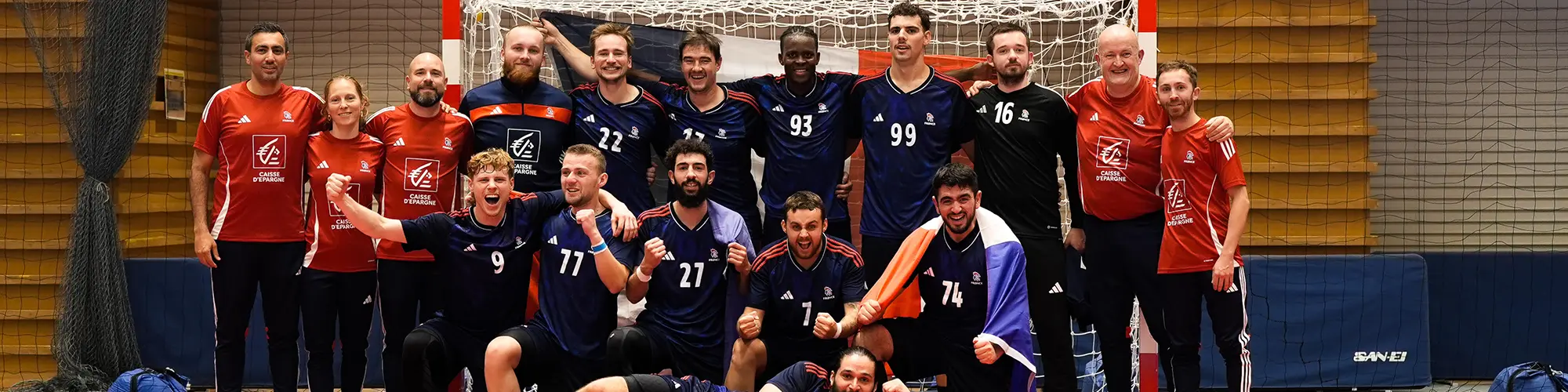 Image d'illustration : Hugo Vincent : la passion du handball au sommet du sport adapté