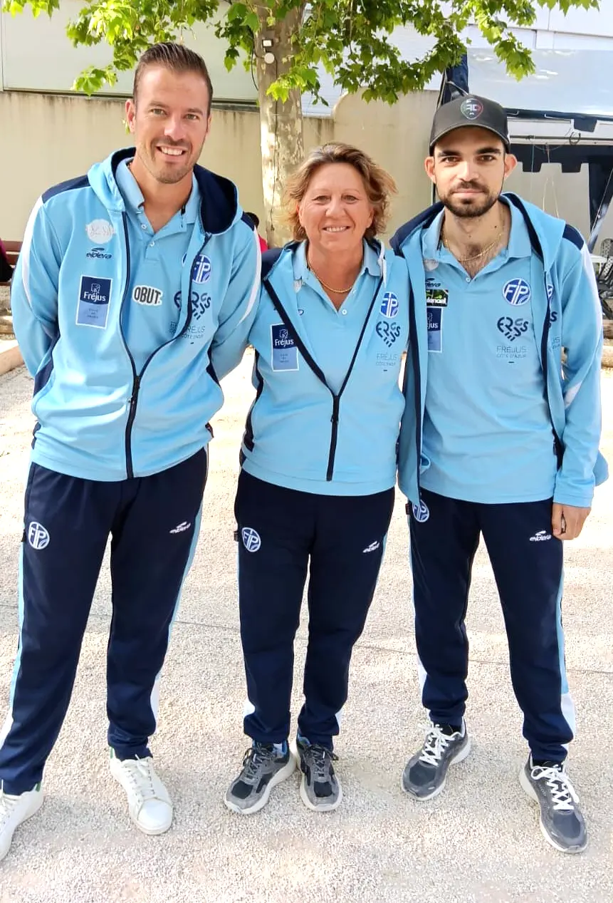 Catherine Jeanroy, Dylan Rocher et Diego Rizzi
