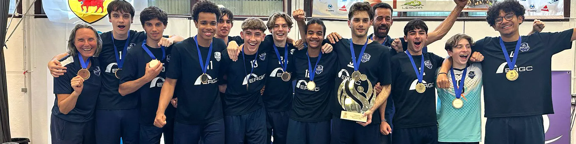 Image d'illustration : Fréjus Var Volley : les jeunes du club brillent sur la scène nationale