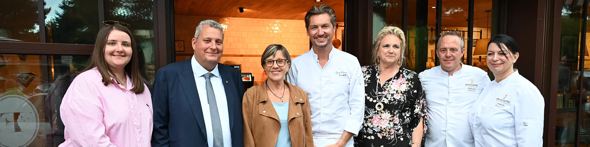 Image d'illustration : Inauguration boulangerie Feuillette