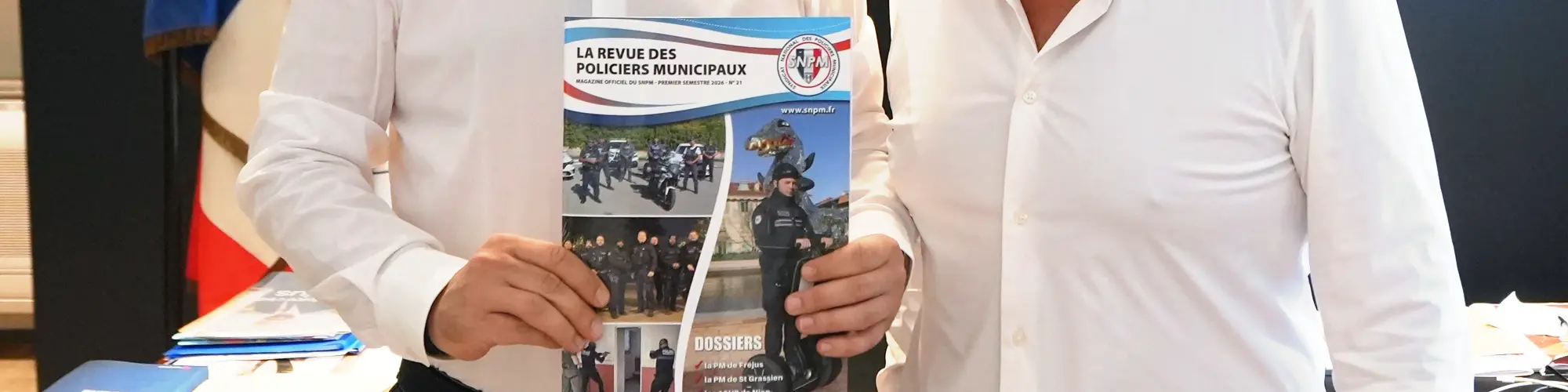 Image d'illustration : La revue des policiers municipaux remise au Maire, David Rachline