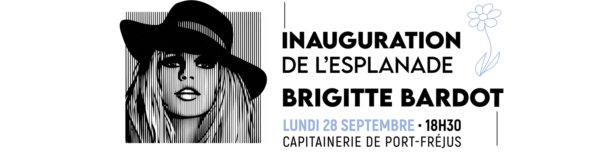 Image d'illustration : Inauguration de l’esplanade Brigitte Bardot à Port-Fréjus