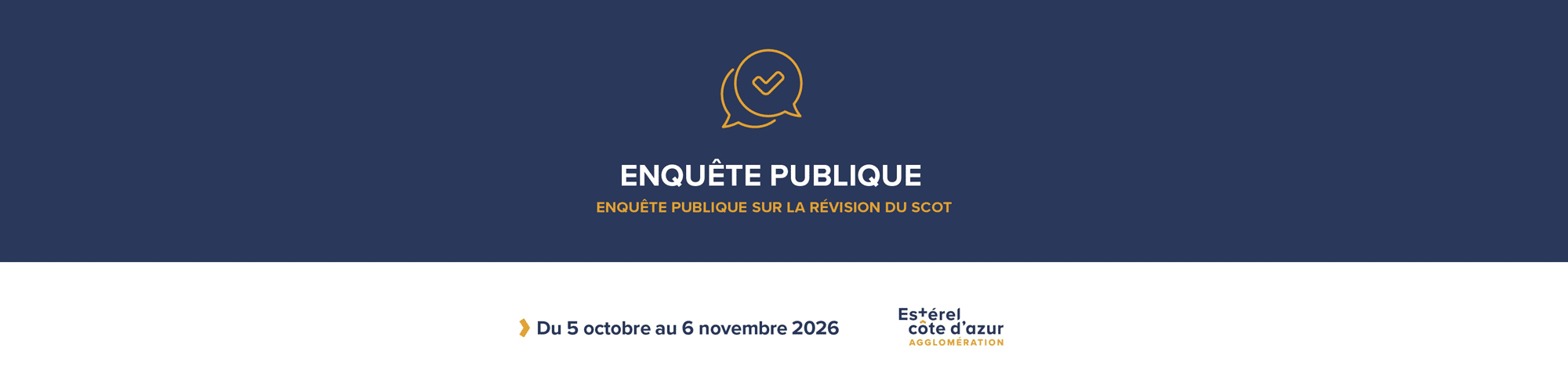 Image d'illustration : Enquête publique sur la révision du SCoT : informez-vous et participez